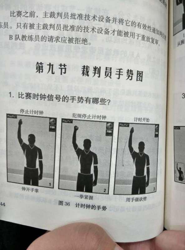 图解篮球裁判的手势是什么意思-第2张图片-波音达百科