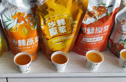 沙棘原浆是什么样的(那里生产的沙棘原浆好)-第2张图片-波音达百科