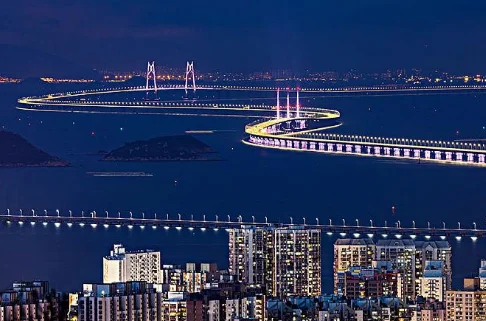 港珠澳大桥全长有多少公里(港珠澳大桥港珠澳大桥图片)-第3张图片-波音达百科
