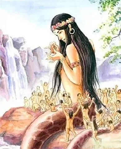 女娲吓人真身图片 最可怕的真身是什么样的(女娲图片,她真身真吓人么)-第3张图片-波音达百科
