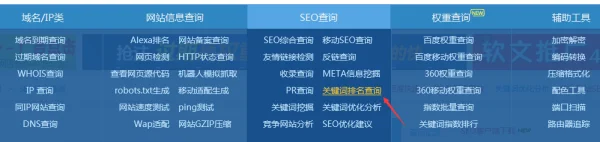 SEO如何查询关键字排名(阿里巴巴关键字排名查询工具能提供下吗?)-第2张图片-波音达手游百科