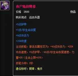 你们都管食尸鬼王的臂章叫什么?食尸鬼王的臂章的介绍-第1张图片-波音达百科