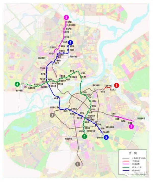 哈尔滨规划了几条地铁线路?哈尔滨地铁1号线的地铁线路-第3张图片-波音达百科