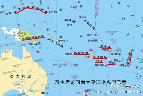 南太平洋岛国有哪些南太平洋一个岛国-第7张图片-波音达百科