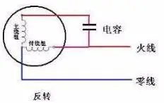 220v单相电机正反转接线图(求有刷单相电机正反转接线图?)-第4张图片-波音达百科