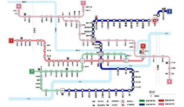 谁有重庆轻轨地铁线路图?重庆十号线的地铁线路图-第1张图片-波音达百科