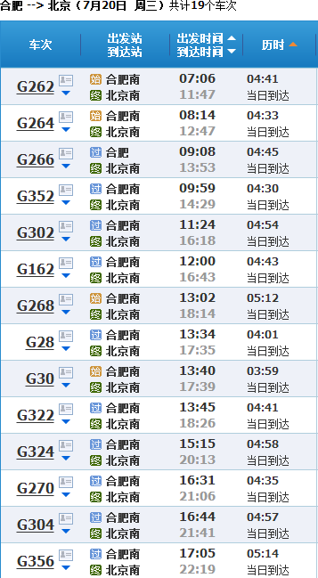 合肥至北京火车时刻表硬(北京站到合肥的火车时刻表)-第1张图片-波音达百科