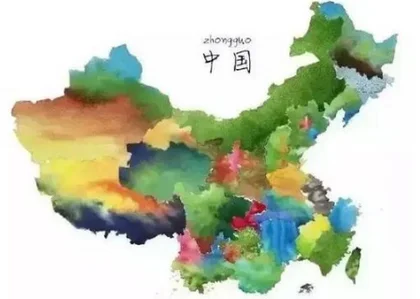 中国地图简笔画是什么?中国地图简笔画上色?-第4张图片-波音达百科
