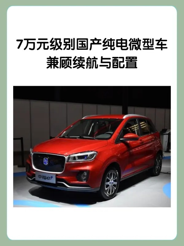 微型车为什么都是国产(更好的国产微型车有哪些?)-第1张图片-波音达手游百科