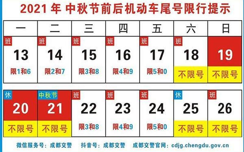 成都限行时间新规2021年12月-第1张图片-波音达百科