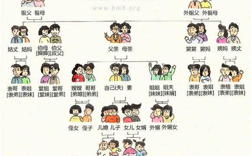 中国亲戚关系图表-第1张图片-波音达百科
