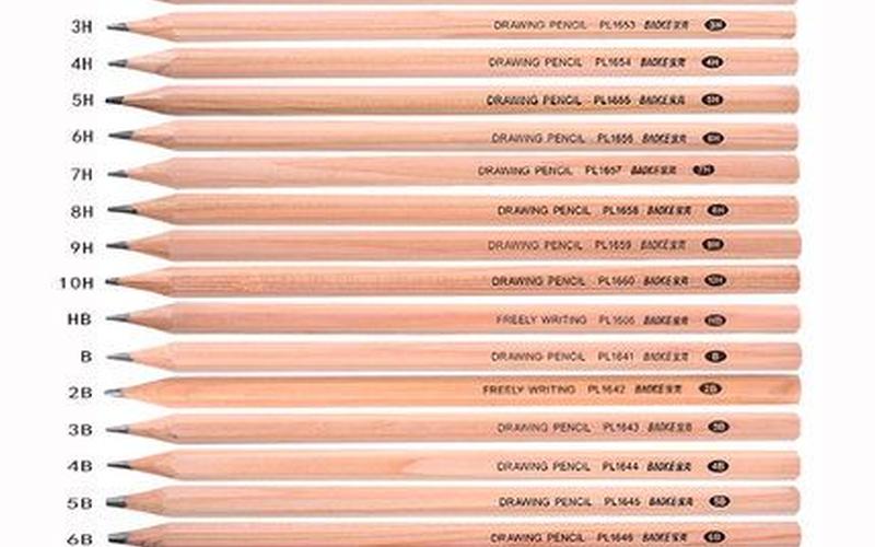 铅笔上的h和b表示什么意思-第1张图片-波音达百科