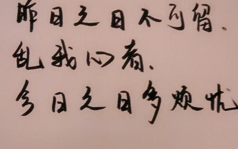 昨日不可留打一字-第1张图片-波音达百科