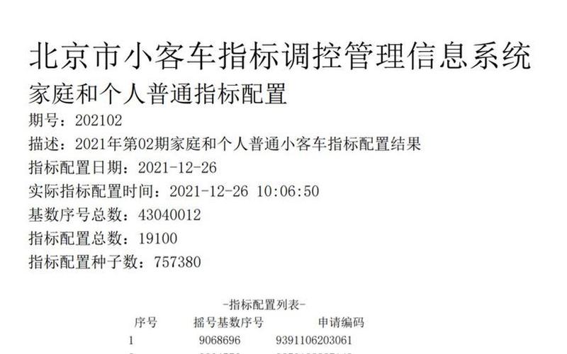 北京摇号查询小客车摇号官网-第1张图片-波音达百科