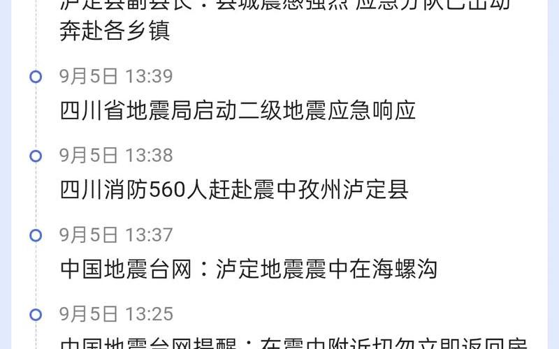 四川地震最新消息今天2022就刚刚-第1张图片-波音达百科