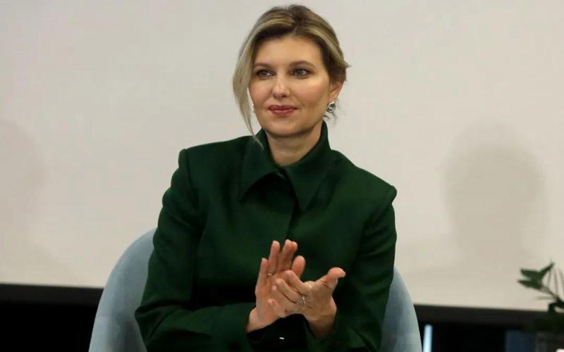 泽连斯基老婆惊艳相片-第1张图片-波音达百科