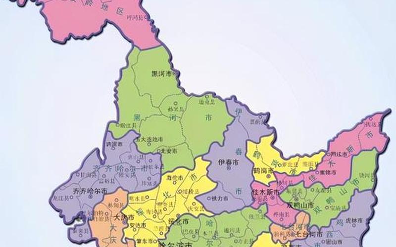 黑龙江省旅游地图-第1张图片-波音达百科