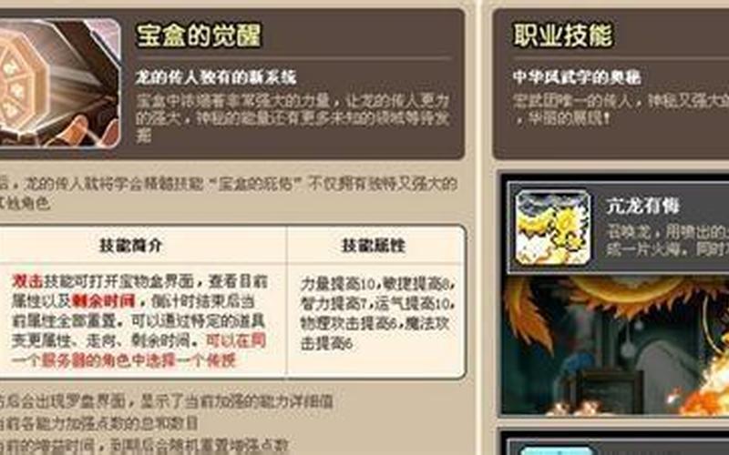 龙的传人技能加点-第1张图片-波音达百科