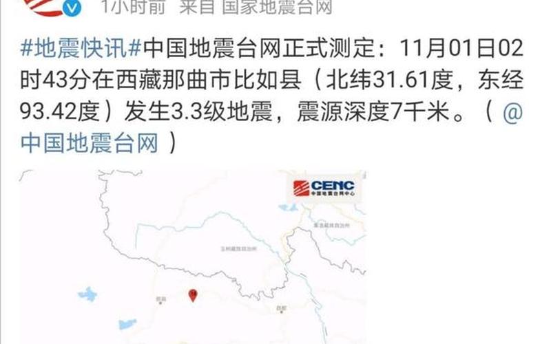 最近哪里发生了地震-第1张图片-波音达百科