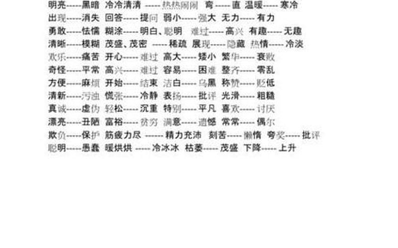 奇怪的反义词是什么-第1张图片-波音达百科