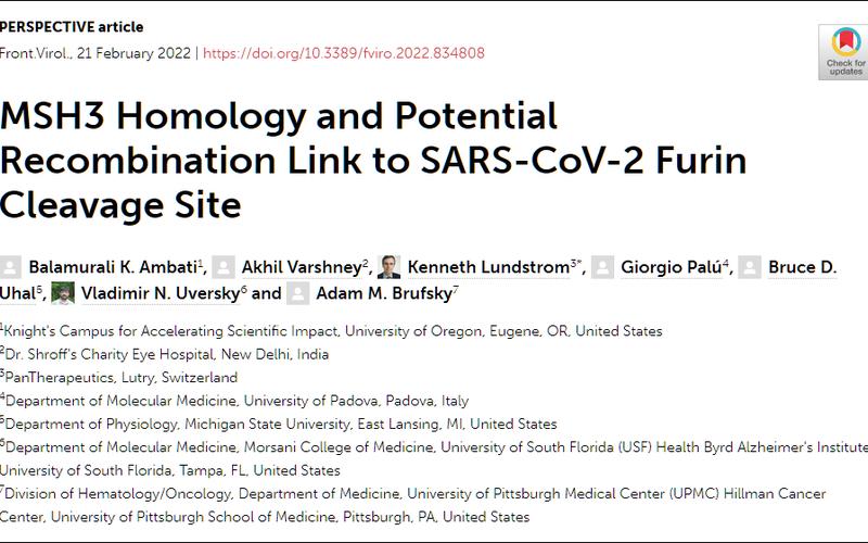 研究证实新冠病毒是美国公司制造-第1张图片-波音达百科