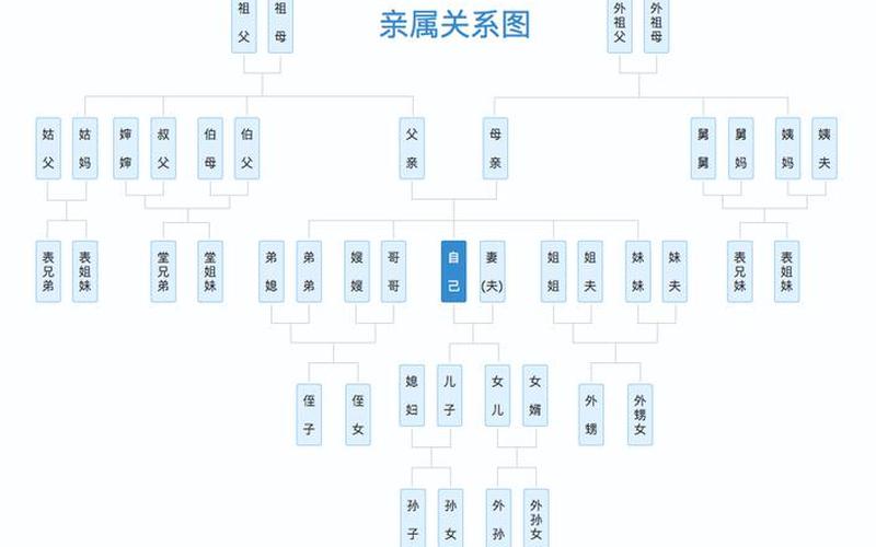 中国人亲戚关系图表-第1张图片-波音达百科