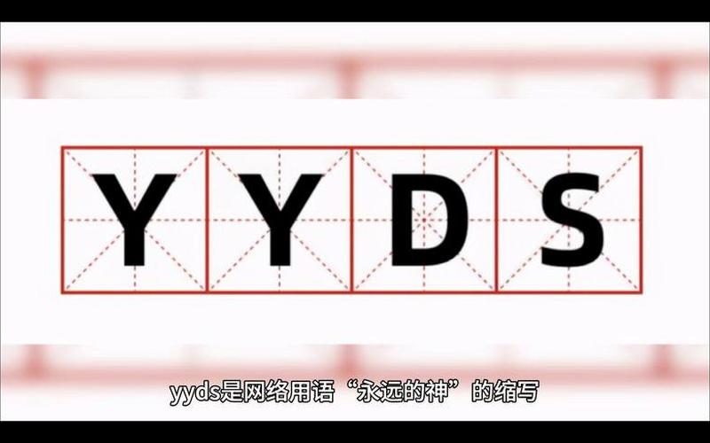 YYDS什么意思是什么梗-第1张图片-波音达手游百科