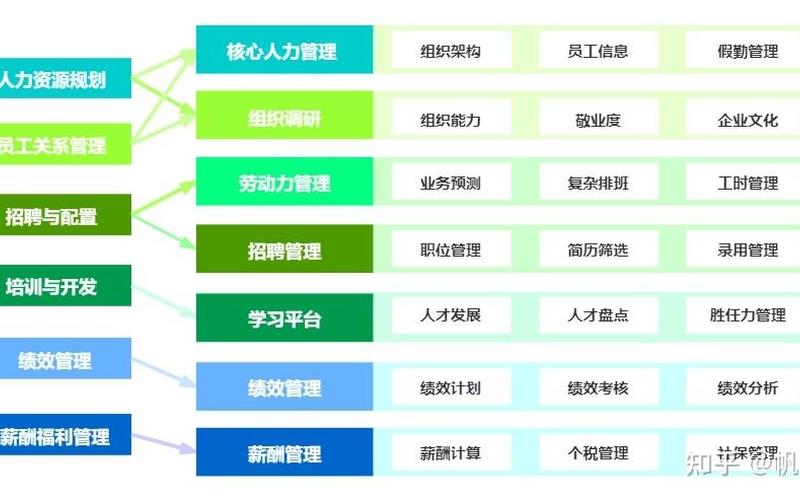 人力资源有哪些模块-第1张图片-波音达百科