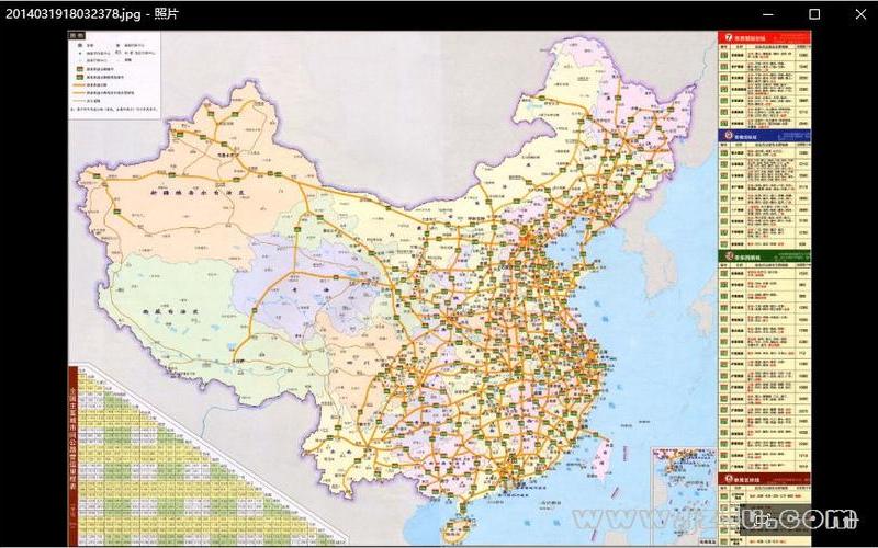 全国高速公路地图-第1张图片-波音达百科
