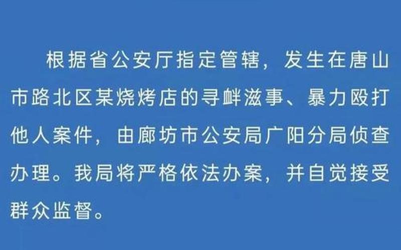 唐山烧烤店打人案中案-第1张图片-波音达百科