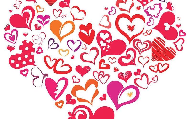 符号组成的心形图案-第1张图片-波音达百科