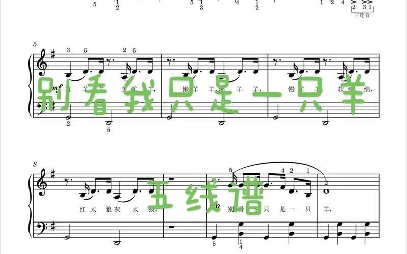别看我只是一只羊 歌词-第1张图片-波音达百科