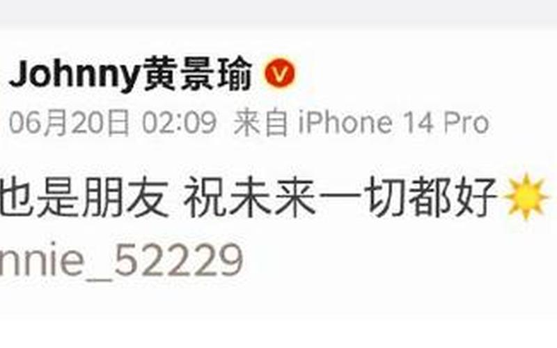 黄景瑜深夜回应前妻王雨馨-第1张图片-波音达手游百科