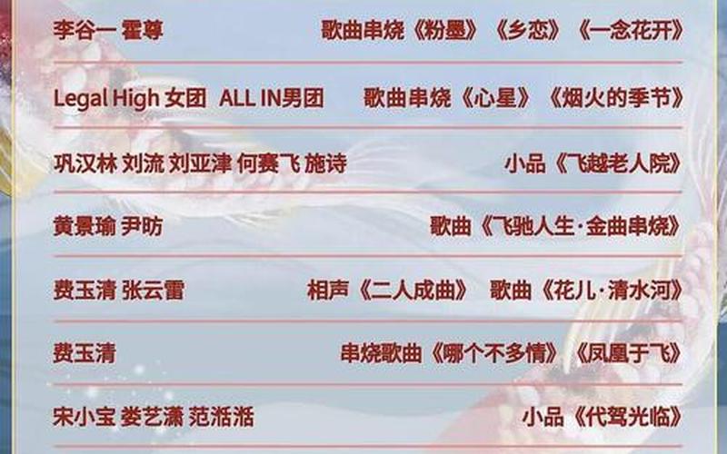 东方卫视春晚2020节目单-第1张图片-波音达手游百科