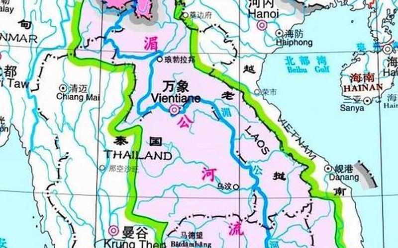澜沧江湄公河地图-第1张图片-波音达百科