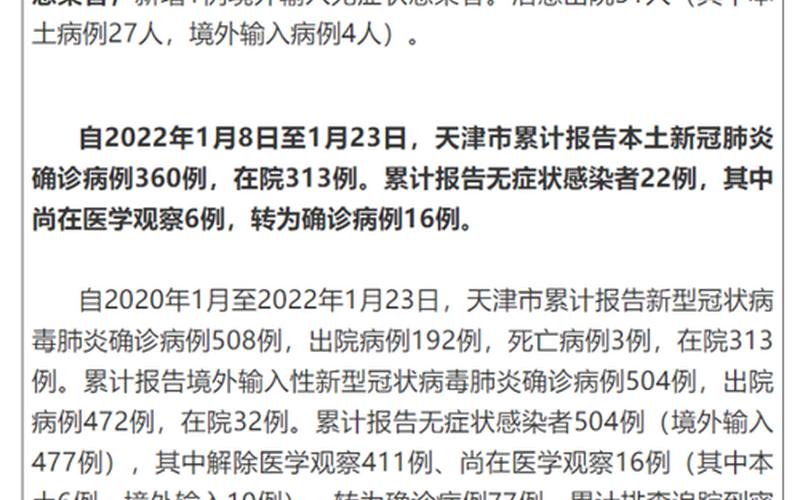 天津疫情的最新情况-第1张图片-波音达手游百科