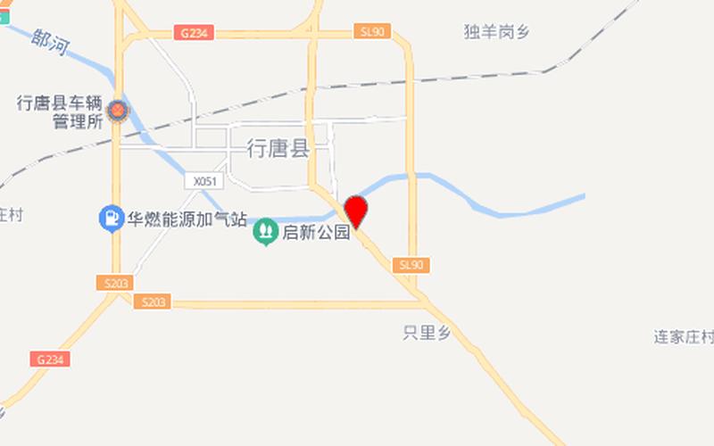 河北省行唐县地图-第1张图片-波音达手游百科