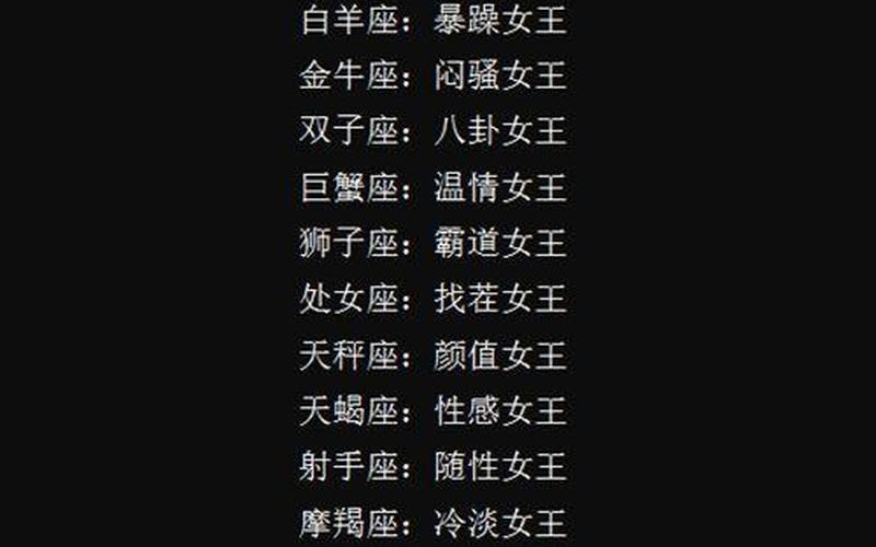 十二星座女生谁最萌-第1张图片-波音达百科