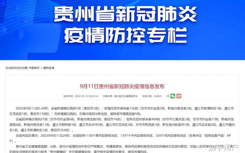 贵阳疫情最新数据消息-第1张图片-波音达百科