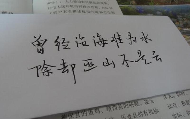 曾经沧海难为水造句-第1张图片-波音达百科