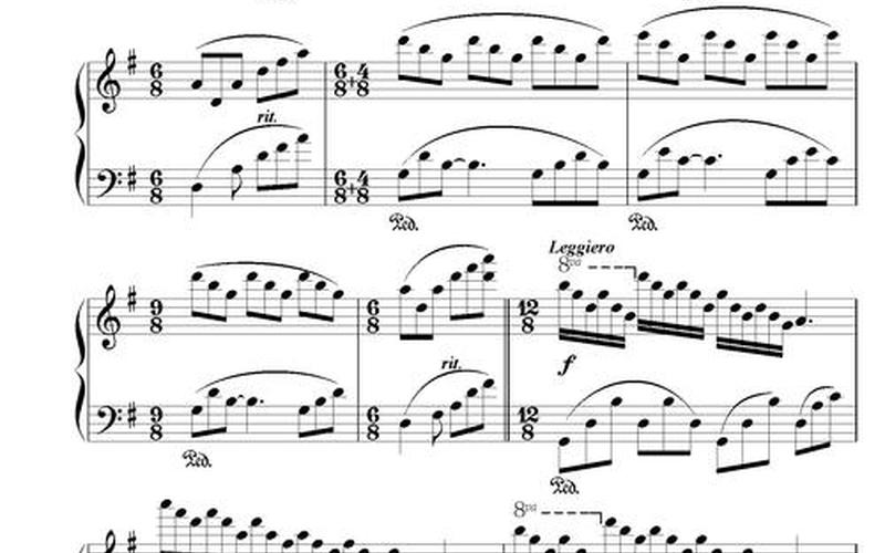 童年的回忆钢琴谱-第1张图片-波音达百科