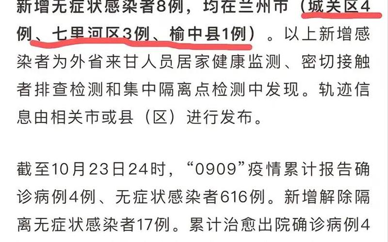 兰州疫情最新消息封城-第1张图片-波音达百科