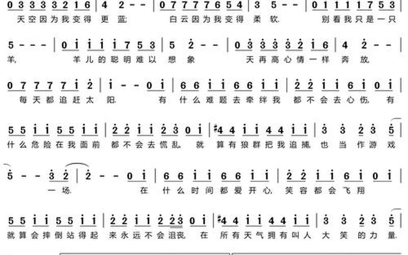 喜羊羊与灰太狼主题曲歌词-第1张图片-波音达百科