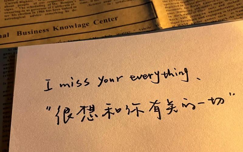 i miss you 是什么意思-第1张图片-波音达百科