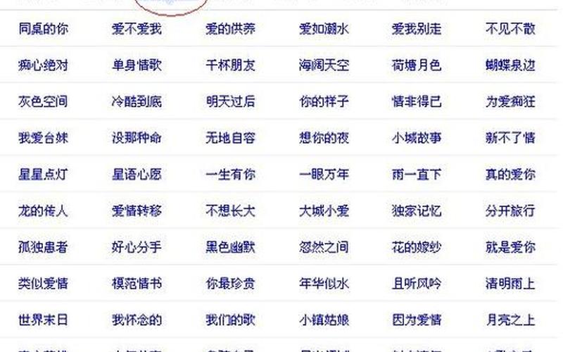 疯狂猜歌五个字歌名-第1张图片-波音达百科