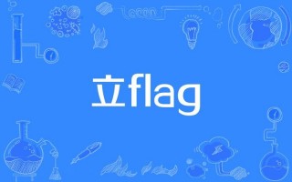 立个flag是立目标吗