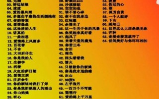 最新流行歌曲排行榜2012