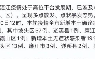 湛江疫情最新情况