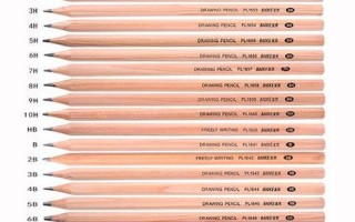 铅笔上的h和b表示什么意思