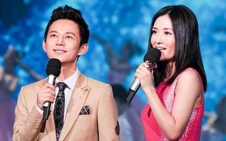 王菁何炅的婚纱照